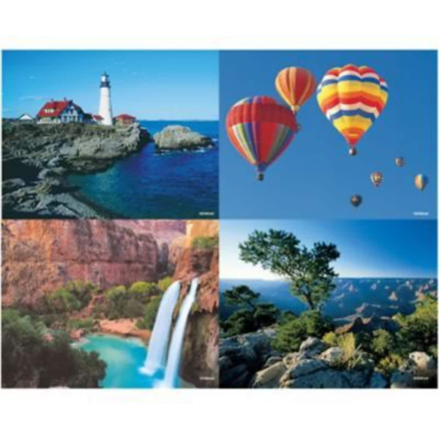 Medical Arts Press® Assorted Postcards; for Laser Printer; Hot Air Balloons, 100/Pk