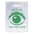 Medical Arts Press® Eye Care Non-Personalized 1-Color Supply Bags, 9x13, Eye w/Heart