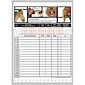 Medical Arts Press® Designer Privacy Sign-In Sheets, Merry Menageries™
