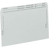 Medical Arts Press® File Pockets with Printed Patient Grid, Light Gray, 50/Box
