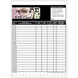 Medical Arts Press® Designer Privacy Sign-In Sheets, Eye Chart