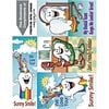 Smile Team™ 3-Up Laser Recall Postcards with Bookmark, Smile Team, 150/Pk