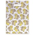 Medical Arts Press® Veterinary Scatter Print Bags, 9x13,  Yellow and Brown Dog and Cat
