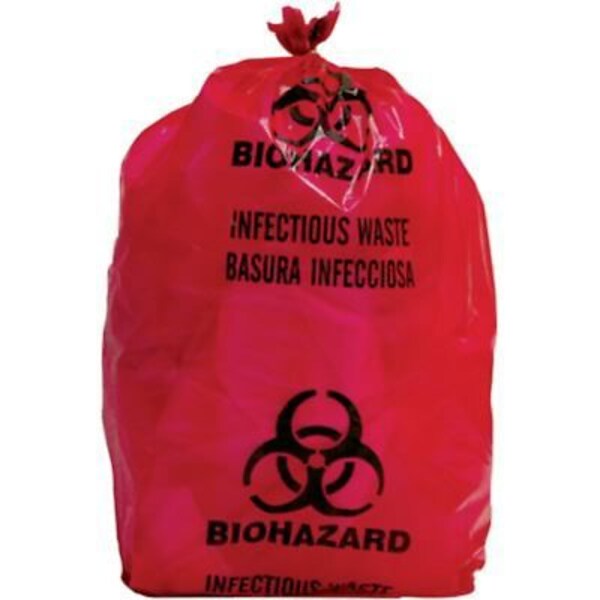 Biomedical Waste Disposal Systems; Infectious Waste Bags, 5-Gallon, 20 Bags/Roll