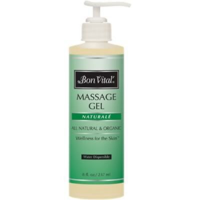 Bon Vital'® Naturale Unscented Massage Gels, 8oz. Pump Bottle