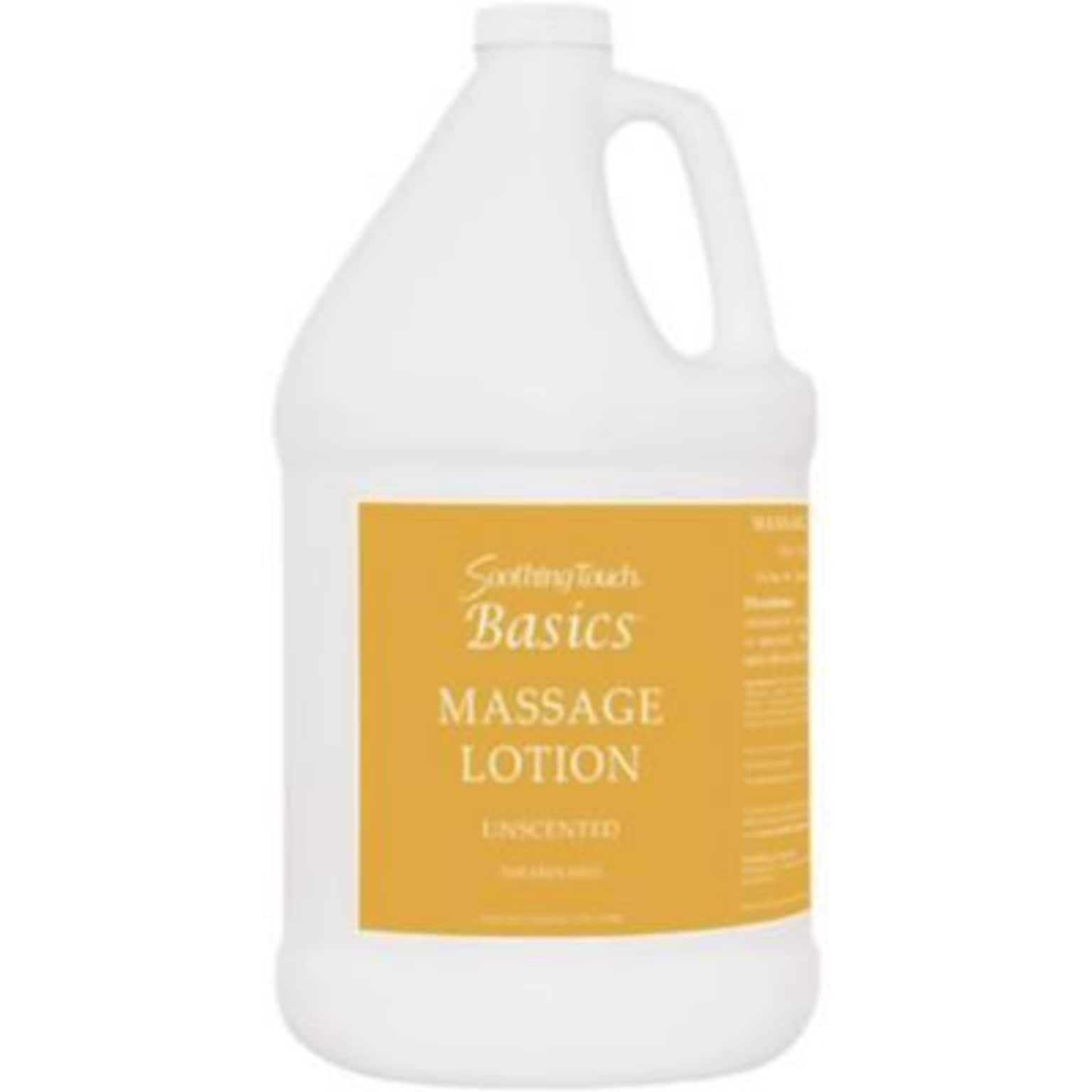 Soothing Touch® Basics Unscented Massage Lotion, Gallon