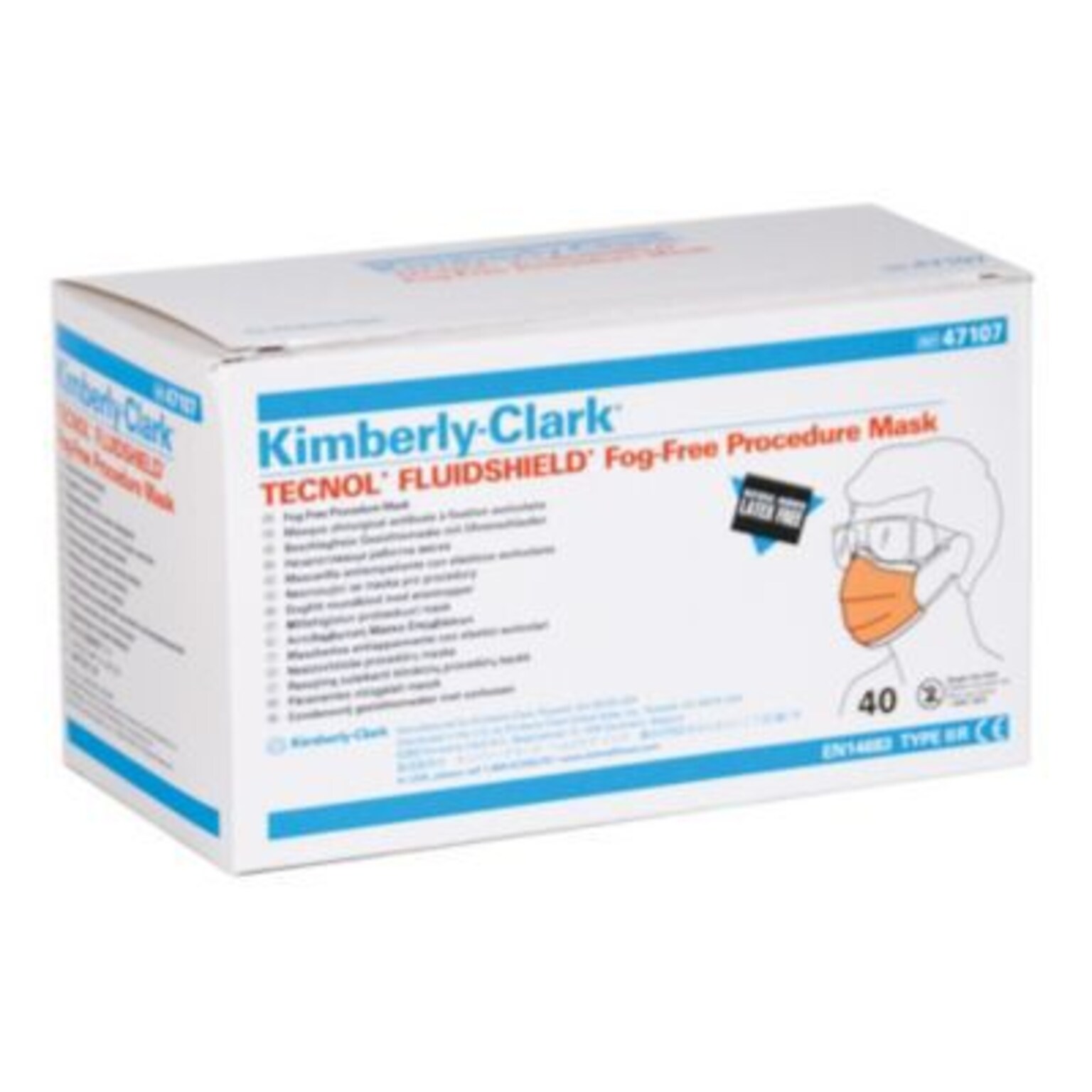 Kimberly-Clark® Tecnol™ Fluidshield Procedure Mask