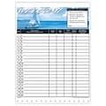 Medical Arts Press 2-parts Designer Privacy Sign-In Sheets Sailboat, HIPPAA Compliant 125/Pack (27321)