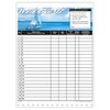 Medical Arts Press 2-parts Designer Privacy Sign-In Sheets Sailboat, HIPPAA Compliant 125/Pack (2732
