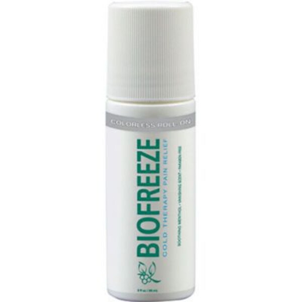 BIOFREEZE® Professional Roll-On, Colorless, 3-oz.