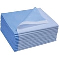 Avalon Stretcher Sheet; 40 x 72, Blue, 50/Case