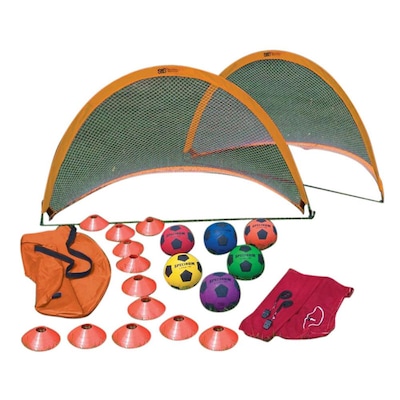 S&S Worldwide Youth Soccer Easy Pack, 40W x 72H Goals, 25/Pack