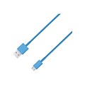 4XEM 3-feet Data Transfer Cable Male to Male Blue