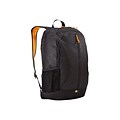 Case Logic® Ibira Black Polyester Backpack for 15.6 Laptop (IBIR-115BLACK)