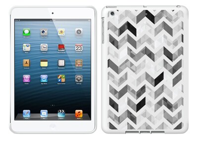 Centon IASV1WG-ZGY-04 OTM Ziggy Collection Case for Apple iPad Air, White Glossy, Gray
