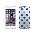 Centon OTM Dots Collection Case for iPhone 6, Clear, Cobalt