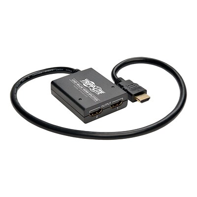 Tripp Lite HDMI Splitter Ultra HD 4K x 2K Video & Audio 2 Port 3D Support