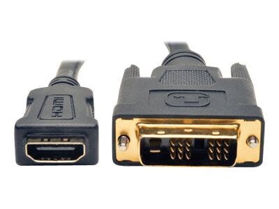 Tripp Lite P130-08N 0.67 HDMI Audio/Video Cable, Black