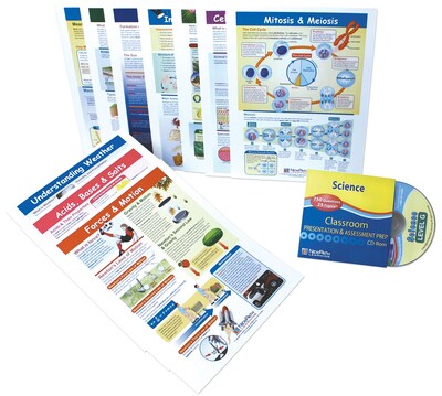 NewPath Learning Mastering Science Visual Learning Guides Set, Grade 7