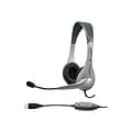 Cyber Acoustics USB Stereo Over-the-Head Headset With Microphone