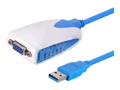 4XEM™ SuperSpeed USB 3.0 To VGA Male/Female Multi Monitor Adapter
