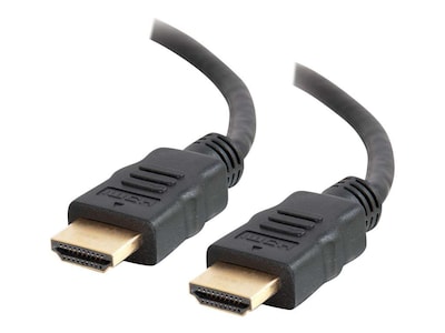 C2G High Speed Hdmi Cable With Ethernet, 4K Ultra Hd, Video / Audio / Network Cable, Hdmi, 1 Ft