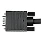 StarTech® 20' Coax High Resolution HD15 Male/Male VGA Monitor Cable; Black
