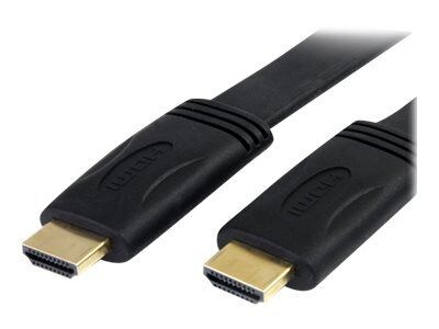 StarTech® 25 Flat High Speed Male/Male HDMI Cable With Ethernet