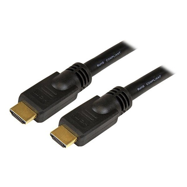 StarTech® 40 High Speed Ultra HD Male/Male HDMI Cable