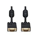 Tripp Lite 10 Coax VGA Male/Male Monitor Cable, Black