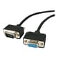 StarTech® 15' Coax High Resolution Low Profile HD15 Male/Female VGA Monitor Extension Cable