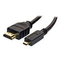 4XEM™ 10 HDMI/Micro HDMI Male/Male Adapter Cable; Black