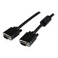 StarTech® 75 Coax High Resolution HD15 Male/Male VGA Monitor Cable; Black