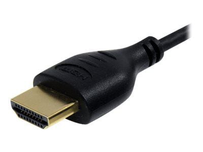 StarTech® 6' Slim High Speed Male/Male HDMI Cable With Ethernet