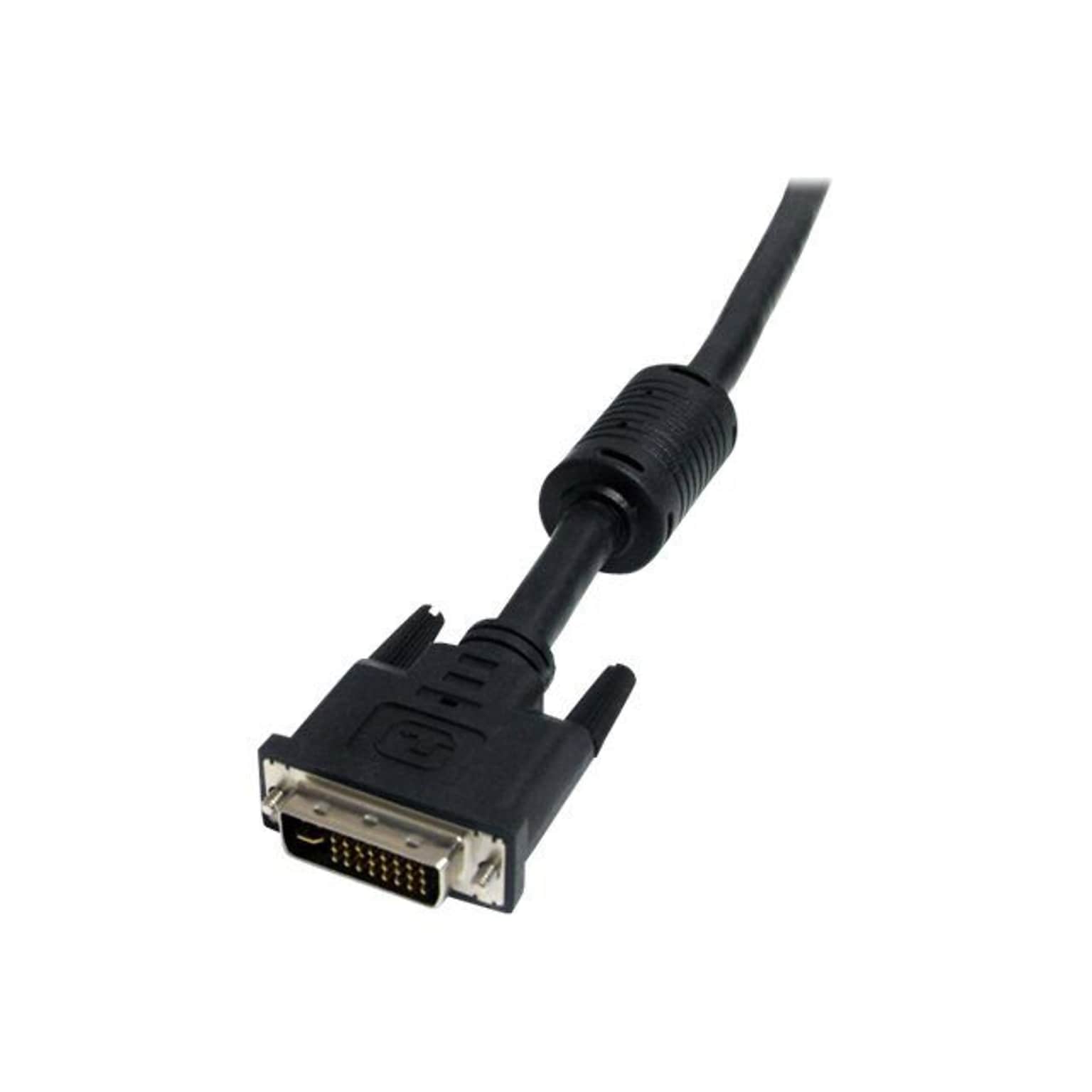 StarTech® 6 Dual Link Digital Analog DVI-I Male/Male Monitor Cable