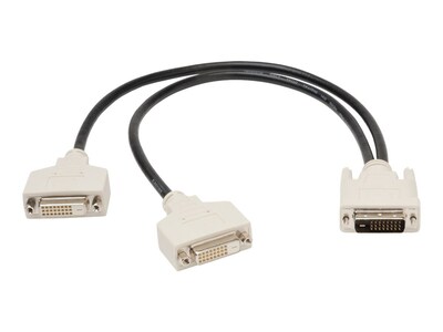 Black 1 DVI Splitter Cable