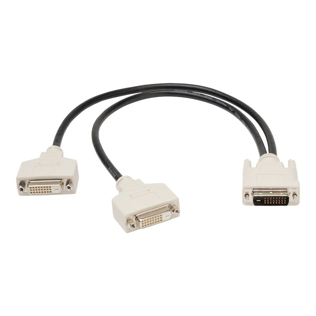 Black 1 Dvi Splitter Cable Quill Com