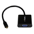 StarTech® Micro HDMI To VGA Adapter Converter For Smartphones/Ultrabook/Tablet; Black