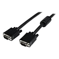 StarTech® 10 Coax High Resolution HD15 Male/Male VGA Monitor Cable; Black