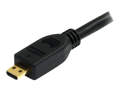 StarTech® 6' High Speed HDMI to Micro HDMI Male/Male HDMI Cable With Ethernet