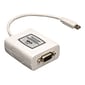 Tripp Lite P137-06N-VGA 6" Mini-DisplayPort To VGA Adapter For Mac/PC; White
