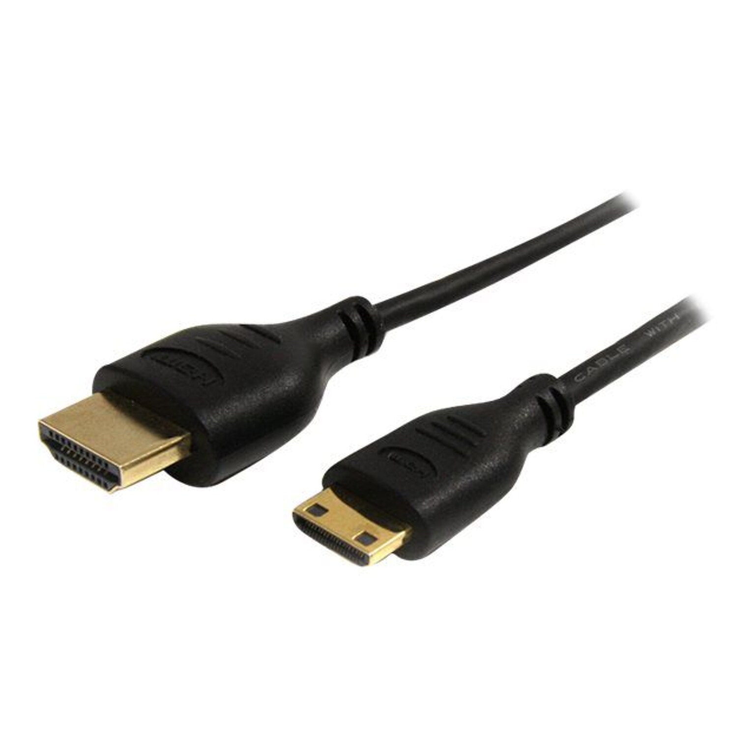 StarTech® 6 Slim High Speed HDMI to Mini HDMI Male/Male HDMI Cable With Ethernet