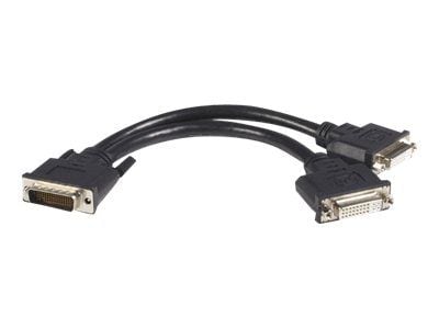 8 DMS-59 to Dual Female DVI Video Cable