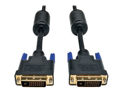 Tripp Lite 10 Dual Link DVI-D Male/Male Video Cable, Black