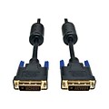 Tripp Lite 10 Dual Link DVI-D Male/Male Video Cable, Black