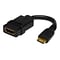 5 High Speed Mini HDMI F/M Adapter Cable