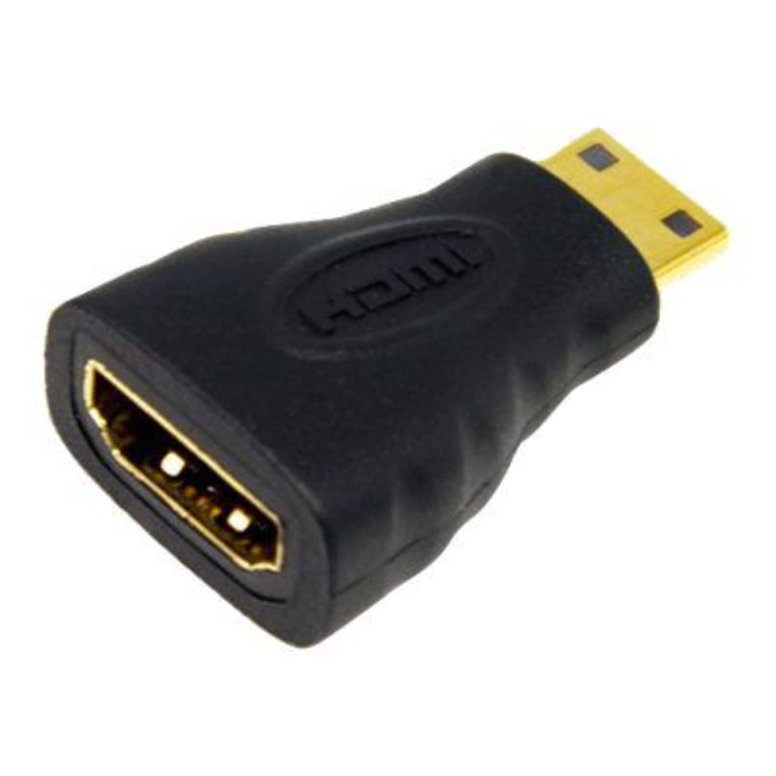 StarTech® HDMI To Mini HDMI Female/Male Audio/Video Adapter; Black