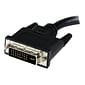 StarTech® 8" DVI To VGA Male/Female Cable Adapter; Black
