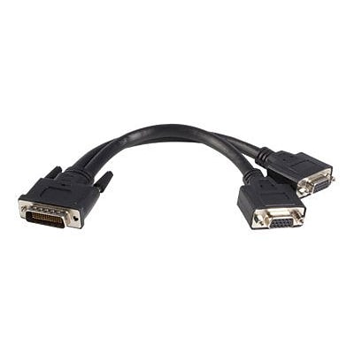 StarTech® 8 LFH/DMS 59 Male To Dual Female VGA Video Cable