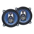 Pyle® PL53BL 200 W Pair Of Three-Way Speakers; Blue